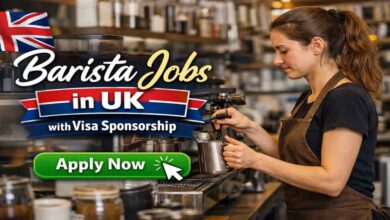 Barista Jobs in UK with Visa Sponsorship