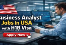 Business Analyst Jobs in USA with H1B Visa