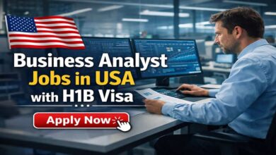 Business Analyst Jobs in USA with H1B Visa