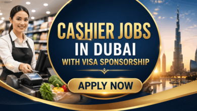 Cashier Jobs in Dubai with Visa Sponsorship