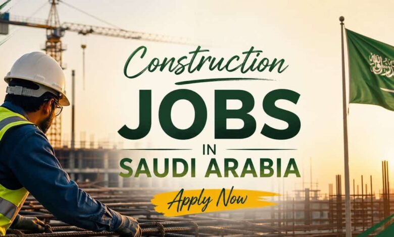 Construction Jobs in Saudi Arabia