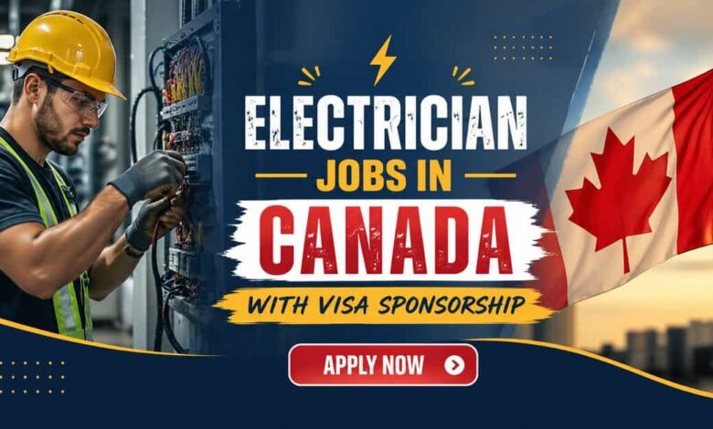 Electrician Jobs in Canada with Visa Sponsorship