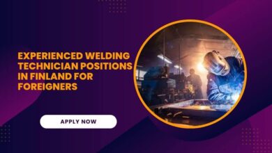 Experienced Welding Technician Positions In Finland For Foreigners