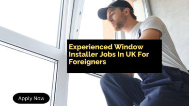 Experienced Window Installer Jobs In UK For Foreigners