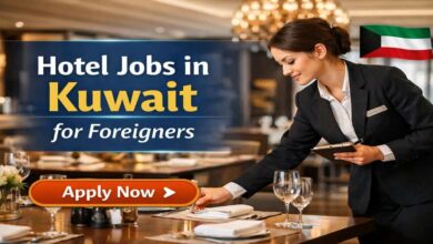 Hotel Jobs in Kuwait for Foreigners
