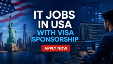 IT Jobs in USA with Visa Sponsorship