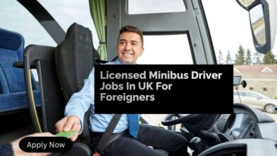 Licensed Minibus Driver Jobs In UK For Foreigners