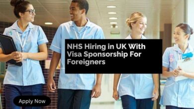 NHS Hiring in UK With Visa Sponsorship For Foreigners