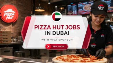 Pizza Hut Jobs in Dubai with Visa Sponsor
