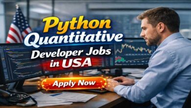 Python Quantitative Developer Jobs in USA
