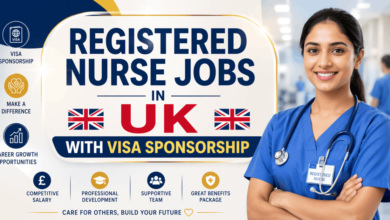 Registered Nurse Jobs in UK with Visa Sponsorship