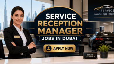 Service Reception Manager Jobs in Dubai