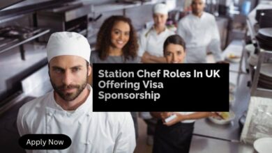 Station Chef Roles In UK Offering Visa Sponsorship