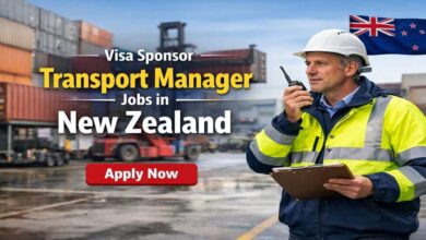 Visa Sponsor Transport Manager Jobs in New Zealand