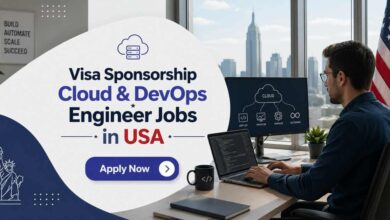 Visa Sponsorship Cloud & DevOps Engineer Jobs in USA