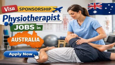 Visa Sponsorship Physiotherapist Jobs in Australia
