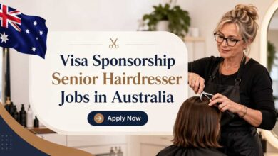 Visa Sponsorship Senior Hairdresser Jobs in Australia