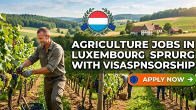 Agriculture Jobs in Luxembourg with Visa Sponsorship