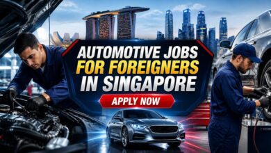 Automotive Jobs For Foreigners in Singapore