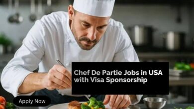 Chef De Partie Jobs in USA with Visa Sponsorship