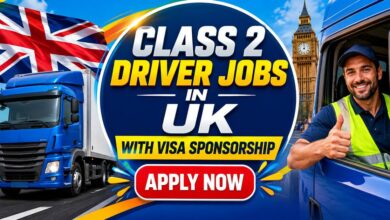 Class 2 Driver Jobs in UK with Visa Sponsorship