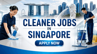 Cleaner Jobs in Singapore with Visa Sponsorship