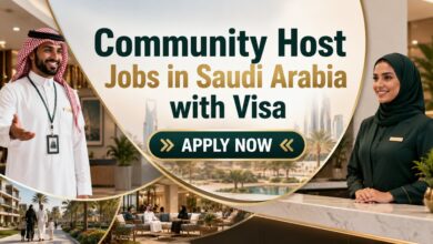 Community Host Jobs in Saudi Arabia with Visa
