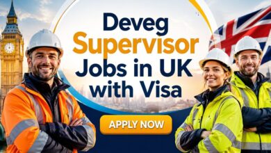 Deveg Supervisor Jobs in UK with Visa