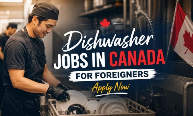 Dishwasher Jobs in Canada for Foreigners