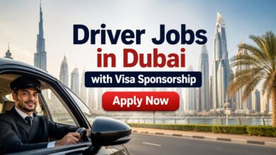 Driver Jobs in Dubai with Visa Sponsorship