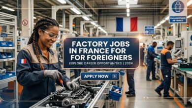 Factory Jobs in France for Foreigners