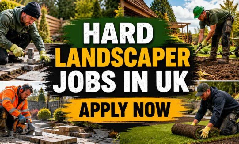 Hard Landscaper Jobs in UK with Visa