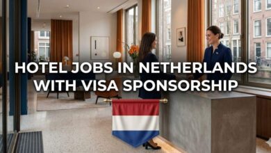 Hotel Jobs in Netherlands with Visa Sponsorship