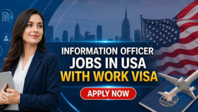 Information Officer Jobs in USA with Work Visa