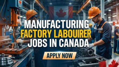 Manufacturing Factory Labourer Jobs in Canada