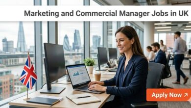 Marketing and Commercial Manager Jobs in UK