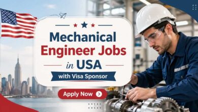 Mechanical Engineer Jobs in USA with Visa Sponsor