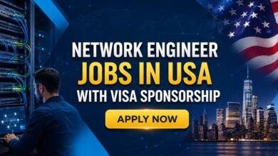 Network Engineer Jobs in USA with Visa Sponsorship