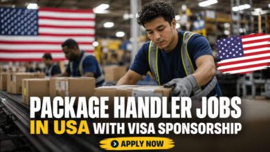 Package Handler Jobs in USA with Visa Sponsorship