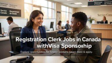 Registration Clerk Jobs in Canada with Visa Sponsorship