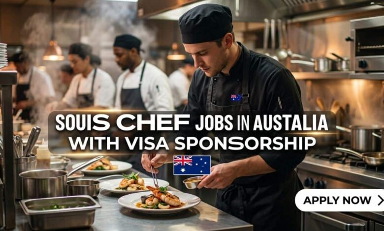 Sous Chef Jobs in Australia with Visa Sponsorship