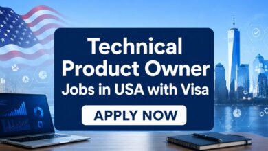 Technical Product Owner Jobs in USA with Visa