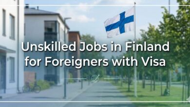 Unskilled Jobs in Finland for Foreigners with Visa