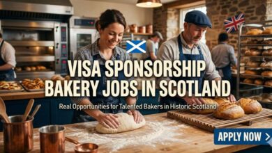 Visa Sponsorship Bakery Jobs in Scotland