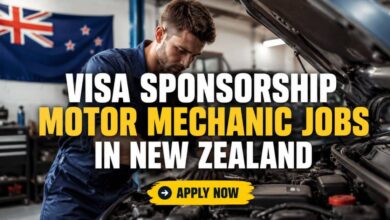 Visa Sponsorship Motor Mechanic Jobs in New Zealand