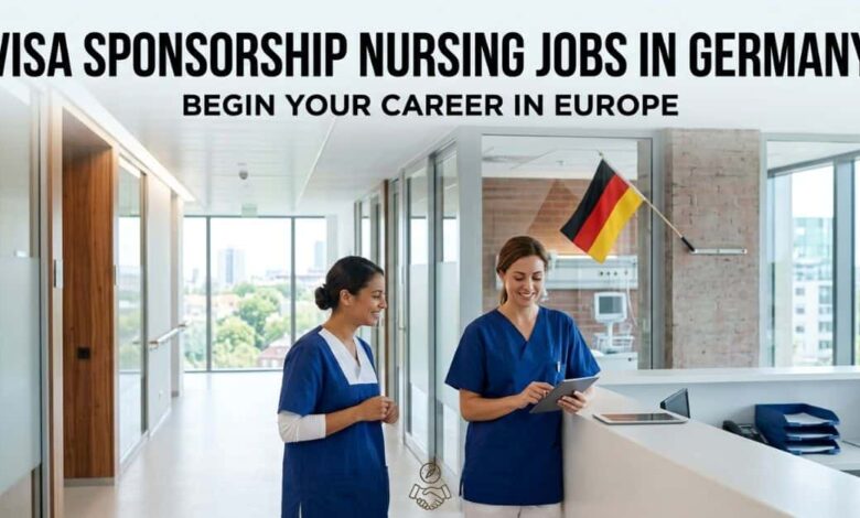 Visa Sponsorship Nursing Jobs in Germany