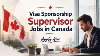 Visa Sponsorship Supervisor Jobs in Canada
