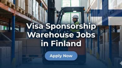 Visa Sponsorship Warehouse Jobs in Finland