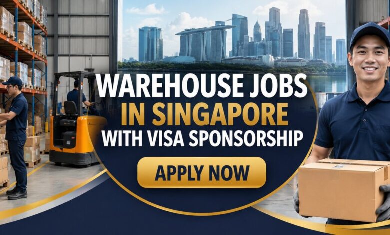 Warehouse Jobs in Singapore with Visa Sponsorship
