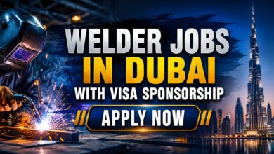 Welder Jobs in Dubai with Visa Sponsorship